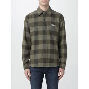 Amiri Men Amiri Check Cotton Shirt With Spread Collar And Curved Hem